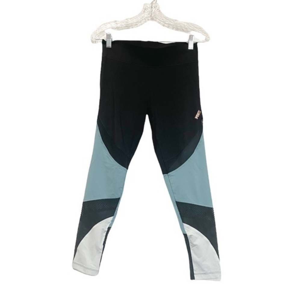 PINK by Victoria’s Secret Ultimate color block mesh leggings